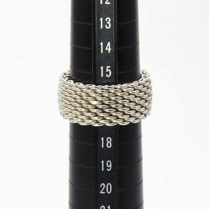 Tiffany & Co Ring Somerset Silver Mesh
