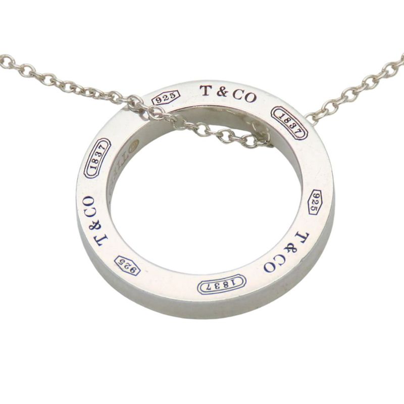 Tiffany & Co Necklace Circle Silver Standard