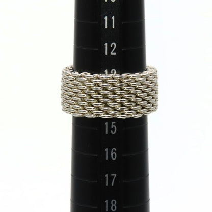 Tiffany & Co Ring Somerset Silver Mesh