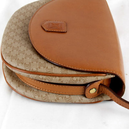 Celine Macadam Round Shoulder Bag