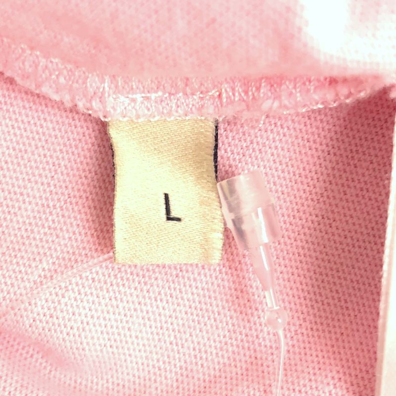 Gucci Inter Locking Star Print T-Shirt L Pink
