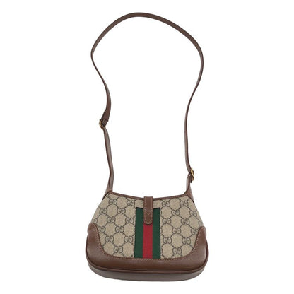 Gucci Jackie GG Supreme Shoulder Bag Beige