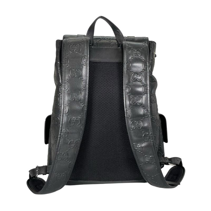 Gucci Backpack GG Emboss Black