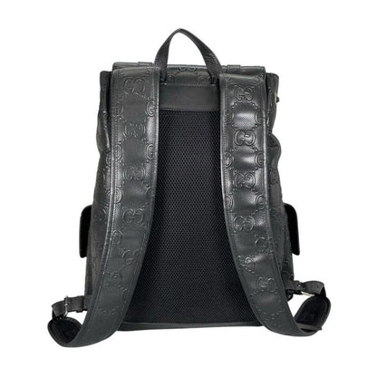 Gucci Backpack GG Emboss Black