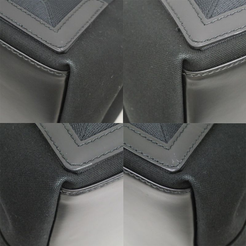 Balenciaga Navy Cabas S Canvas Black Tote Hand