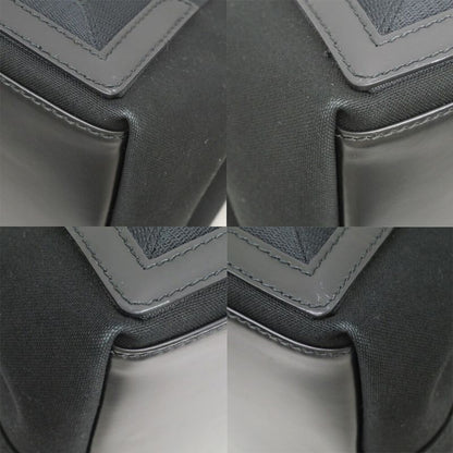 Balenciaga Navy Cabas S Canvas Black Tote Hand
