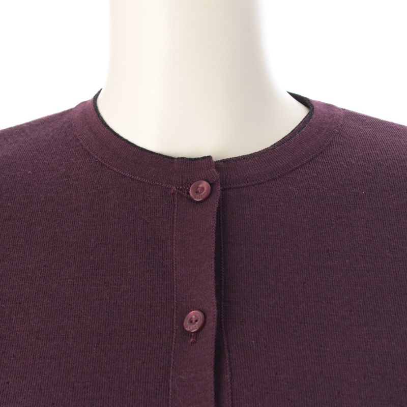 Dior Wool Lame Raf Simons Era Dress Set Purple 38