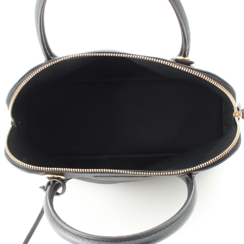 Hermes Bolide 31 Taurillon Clemence Gold Handbag 2-Way Shoulder Noir Black