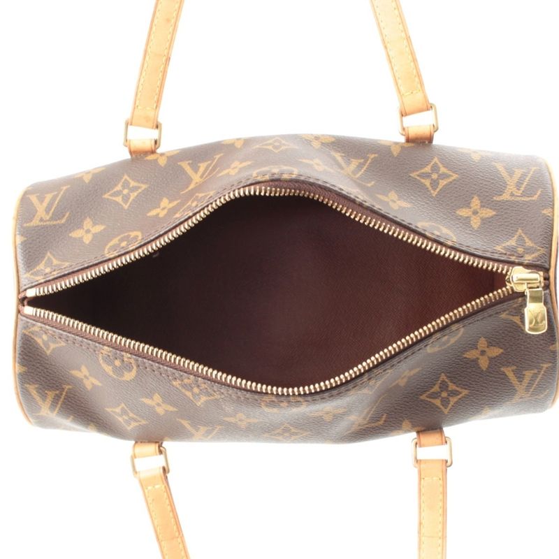 Louis Vuitton Papillon 26 Monogram Tube Handbag
