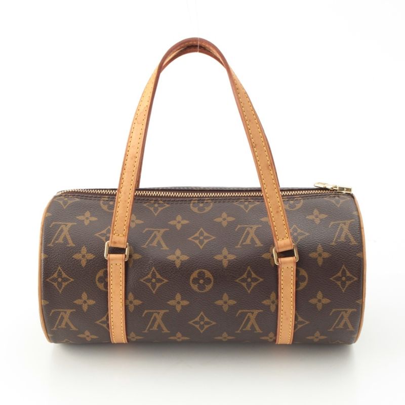 Louis Vuitton Papillon 26 Monogram Tube Handbag