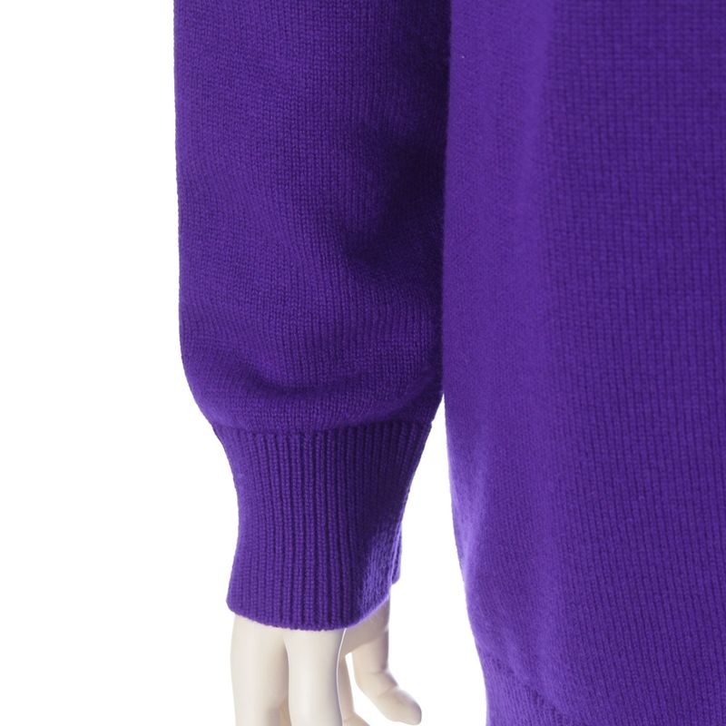 Hermes Funny Ice Cream Cashmere Ice Knit Hoodie Purple 36