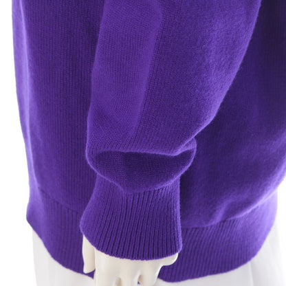 Hermes Funny Ice Cream Cashmere Ice Knit Hoodie Purple 36