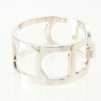 Hermes 925 Chaine D'ancre Bangle Bracelet Silver