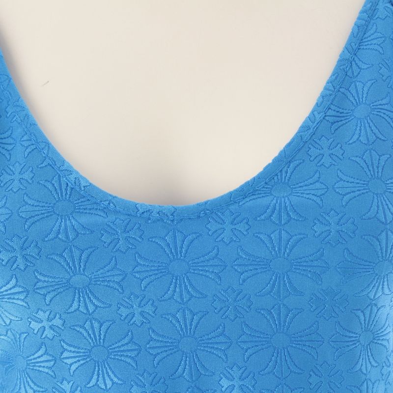 Chrome Hearts Tank Stage Five Crpd Horse Shoe Logo Monogram Cropped Camisole