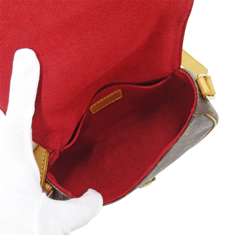 Louis Vuitton Shoulder Bag Tambourine Brown Small