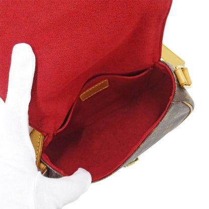 Louis Vuitton Shoulder Bag Tambourine Brown Small