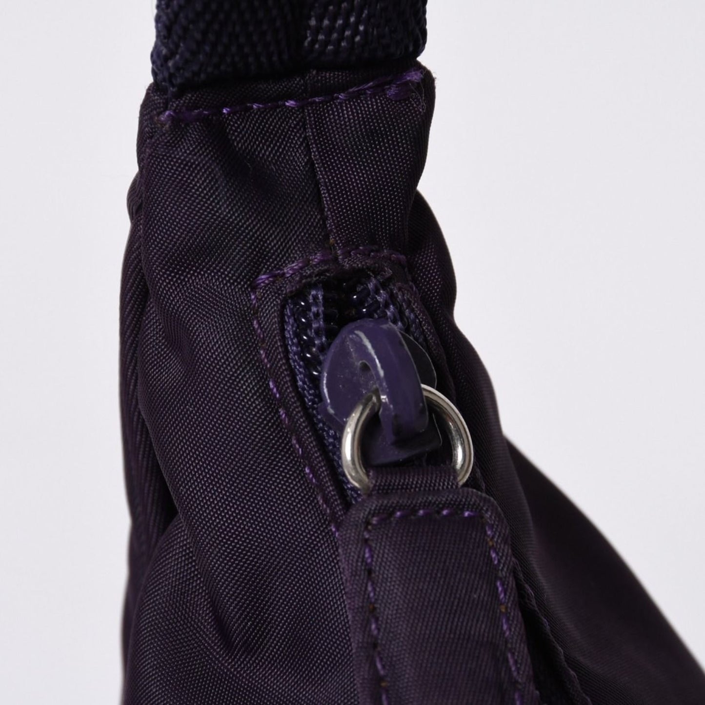 Prada Hobo Nylon Purple — view 6