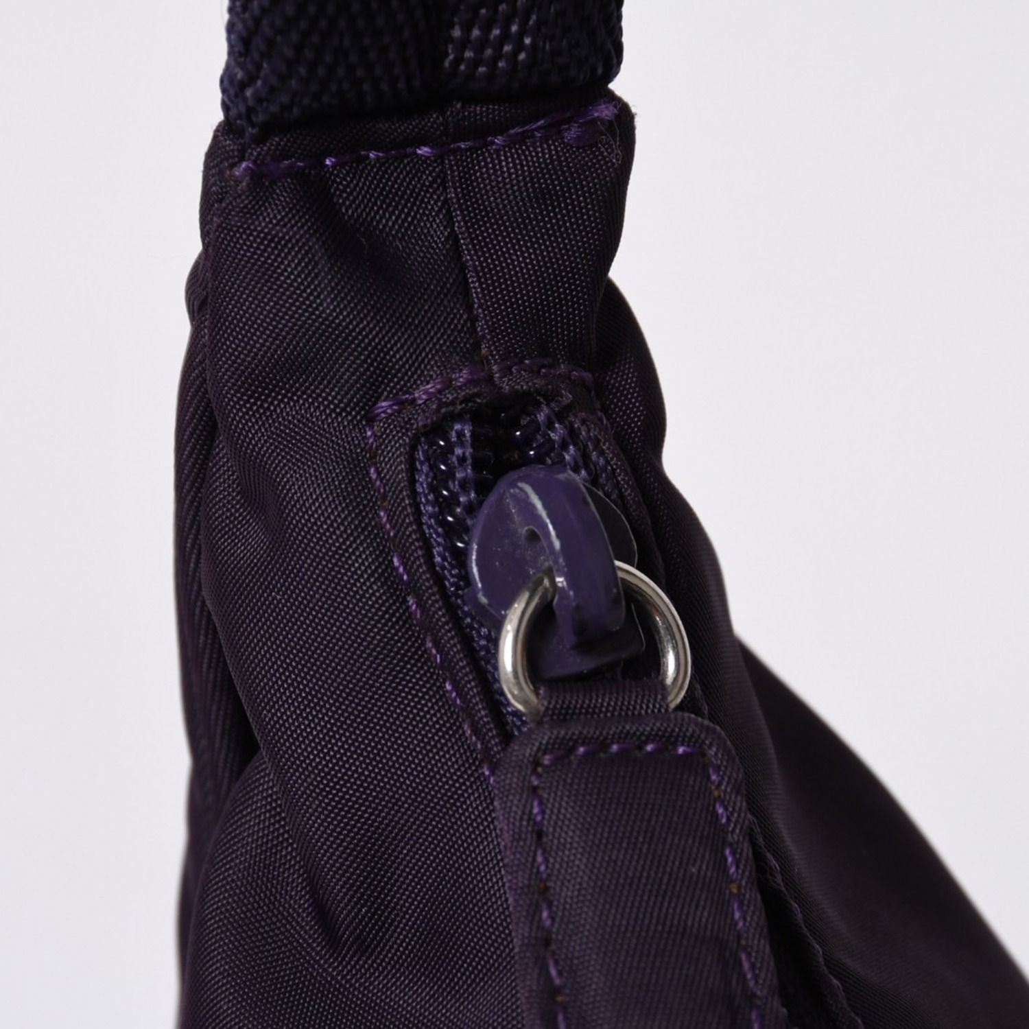 Prada Hobo Nylon Purple — view 6