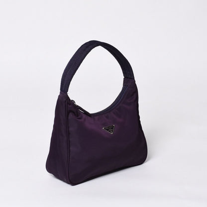 Prada Hobo Nylon Purple — view 3