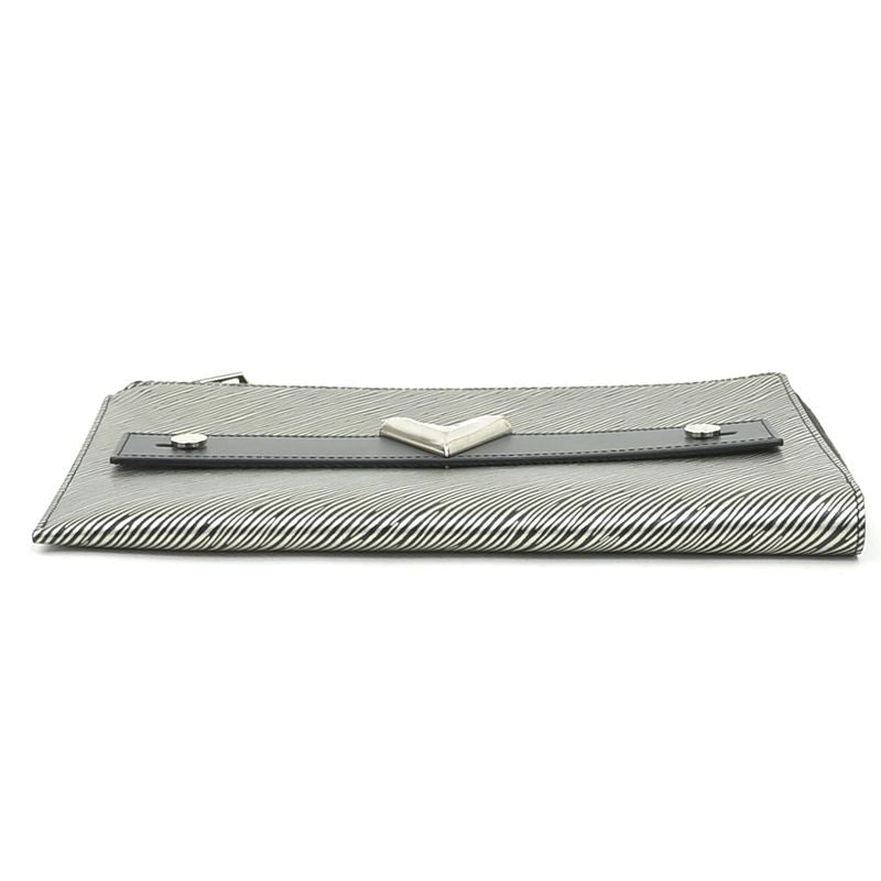 Louis Vuitton Clutch Epi Platine Pochette Plat