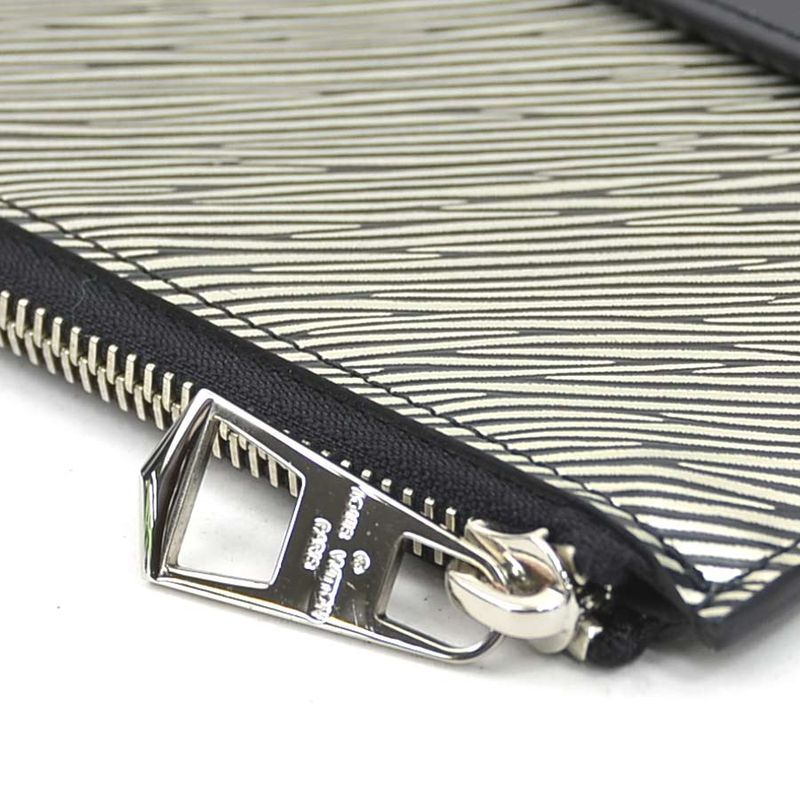 Louis Vuitton Clutch Epi Platine Pochette Plat
