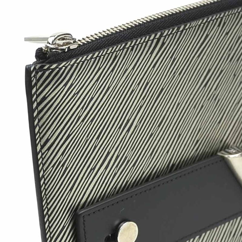 Louis Vuitton Clutch Epi Platine Pochette Plat
