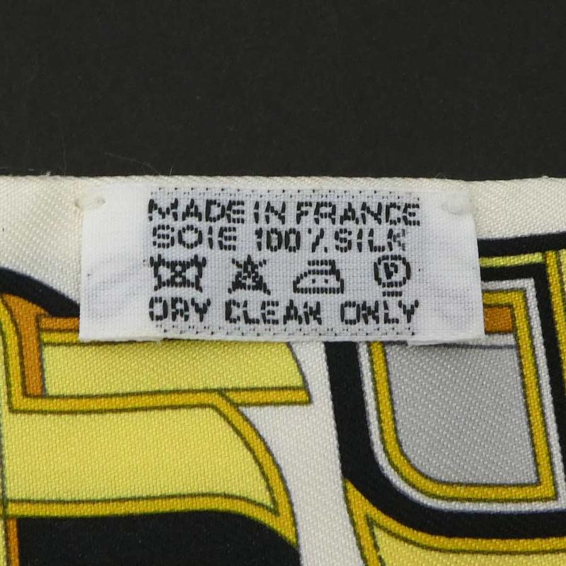 Hermes Scarf Twirly Scarves White
