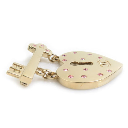 Chanel Brooch Heartlock & Key
