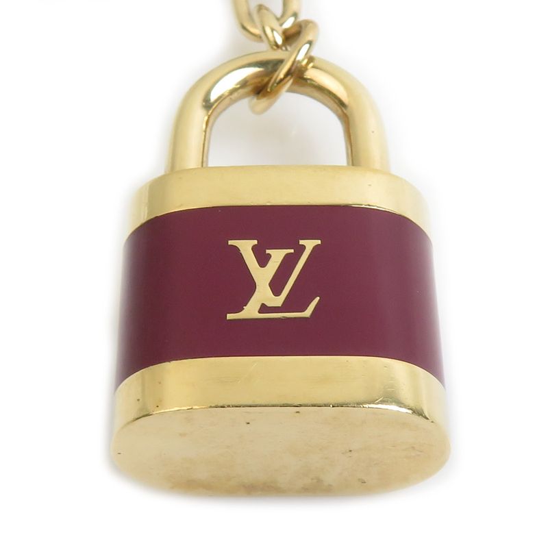 Hermes Key Ring Charm Porte Cles LV Facet