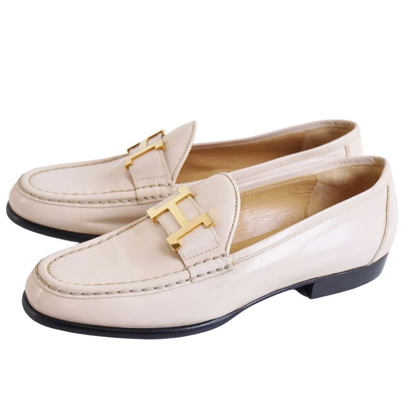 Hermes Loafer Moccasins Hlogo Constance Shoes