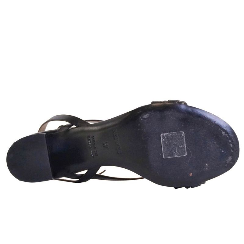 Hermes Sandals Strap Collier de Chien Leather Shoes