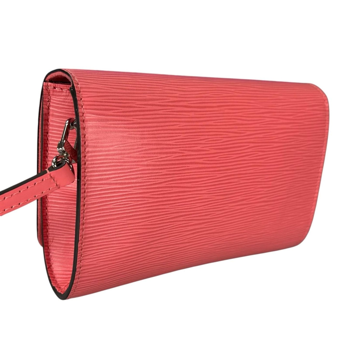 Louis Vuitton Pochette Louise PM Shoulder Bag Epi Leather Pink — view 3