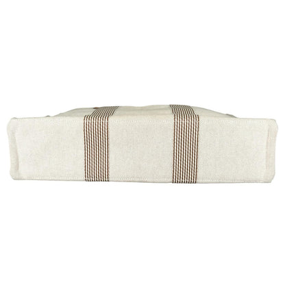 Hermes New Full Toe MM Handbag Cotton Beige — view 4