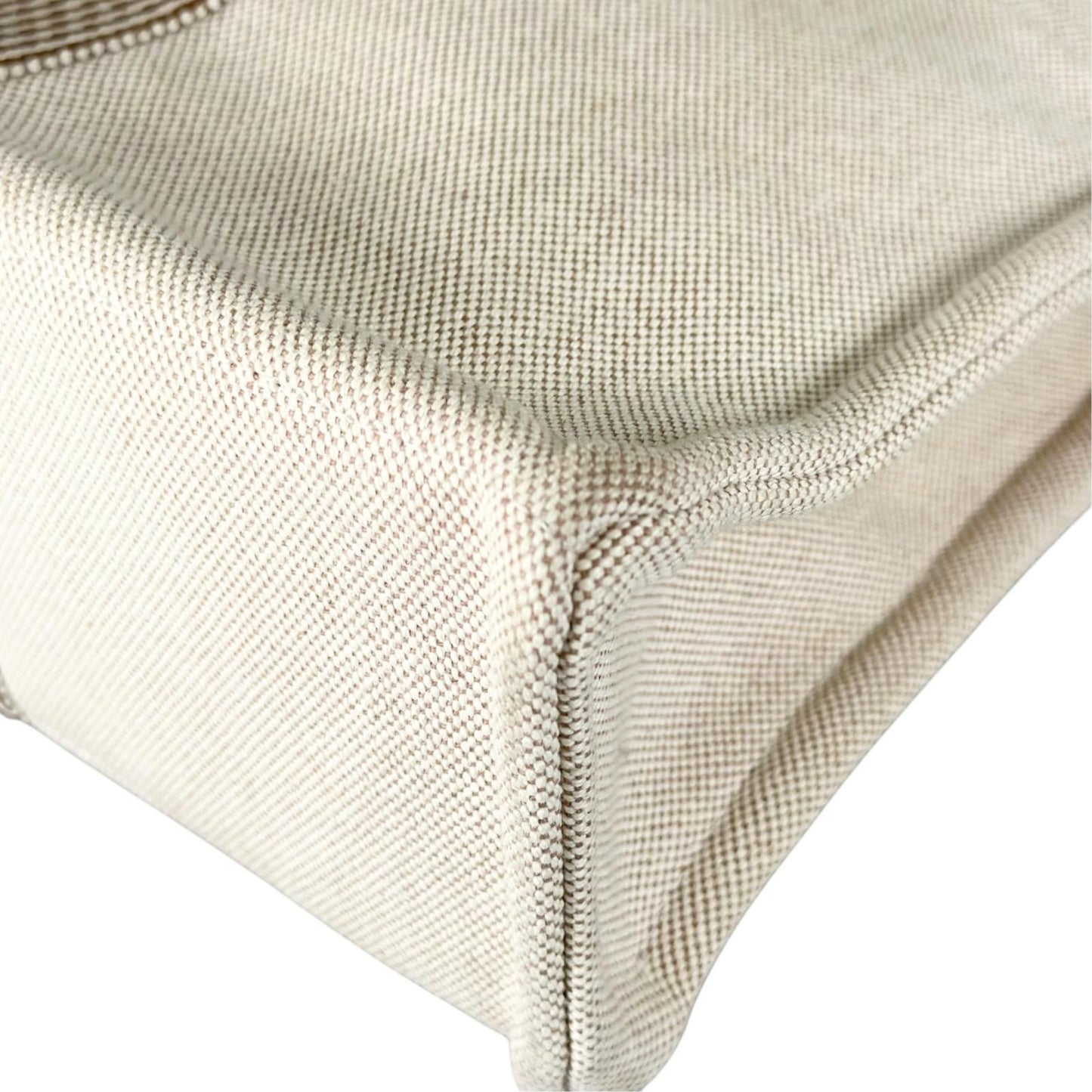 Hermes New Full Toe MM Handbag Cotton Beige — view 8