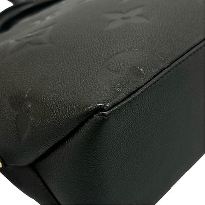 Louis Vuitton Petit Palais PM Handbag Monogram Empreinte Black — view 7