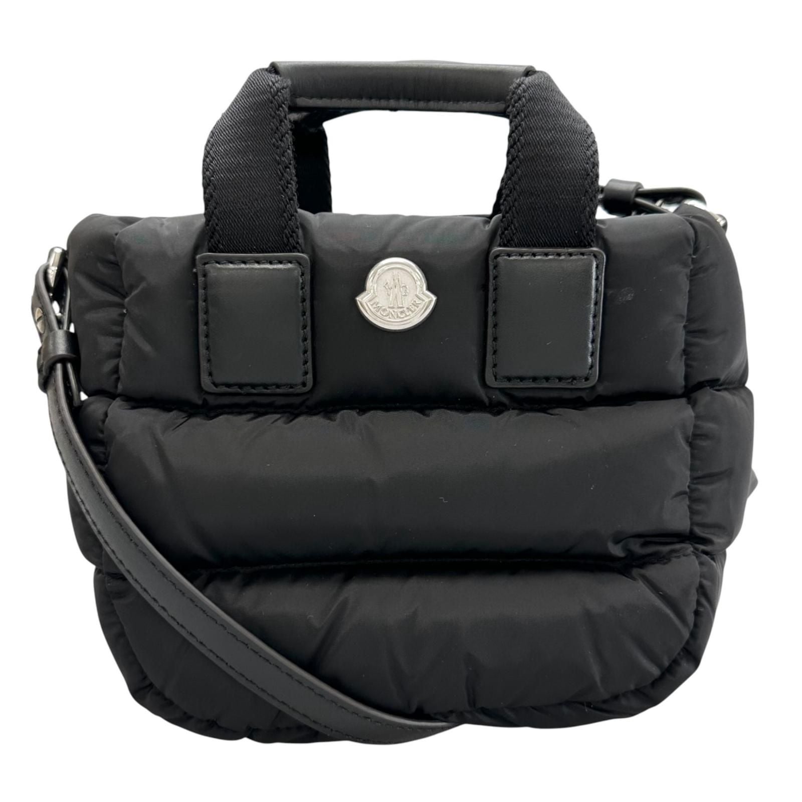 Moncler Charadoc Shoulder Bag Nylon Black