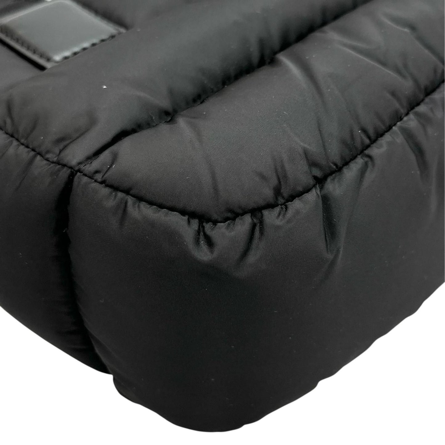 Moncler Charadoc Shoulder Bag Nylon Black — view 7