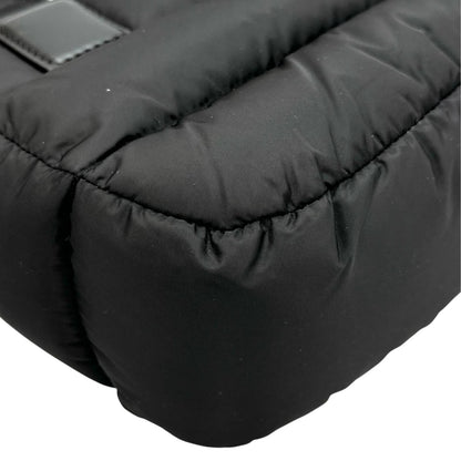 Moncler Charadoc Shoulder Bag Nylon Black — view 7
