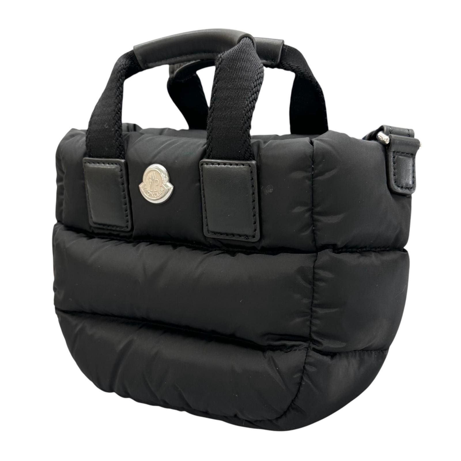 Moncler Charadoc Shoulder Bag Nylon Black — view 2