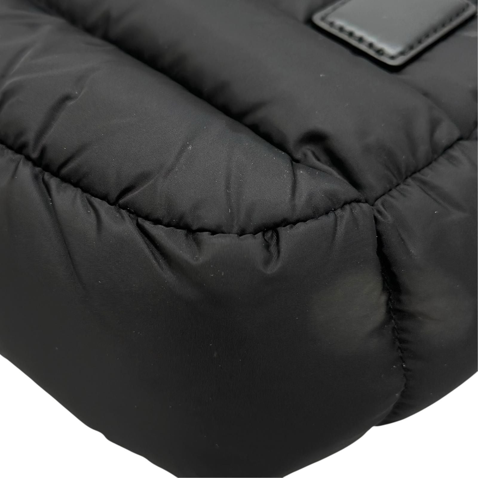 Moncler Charadoc Shoulder Bag Nylon Black — view 8