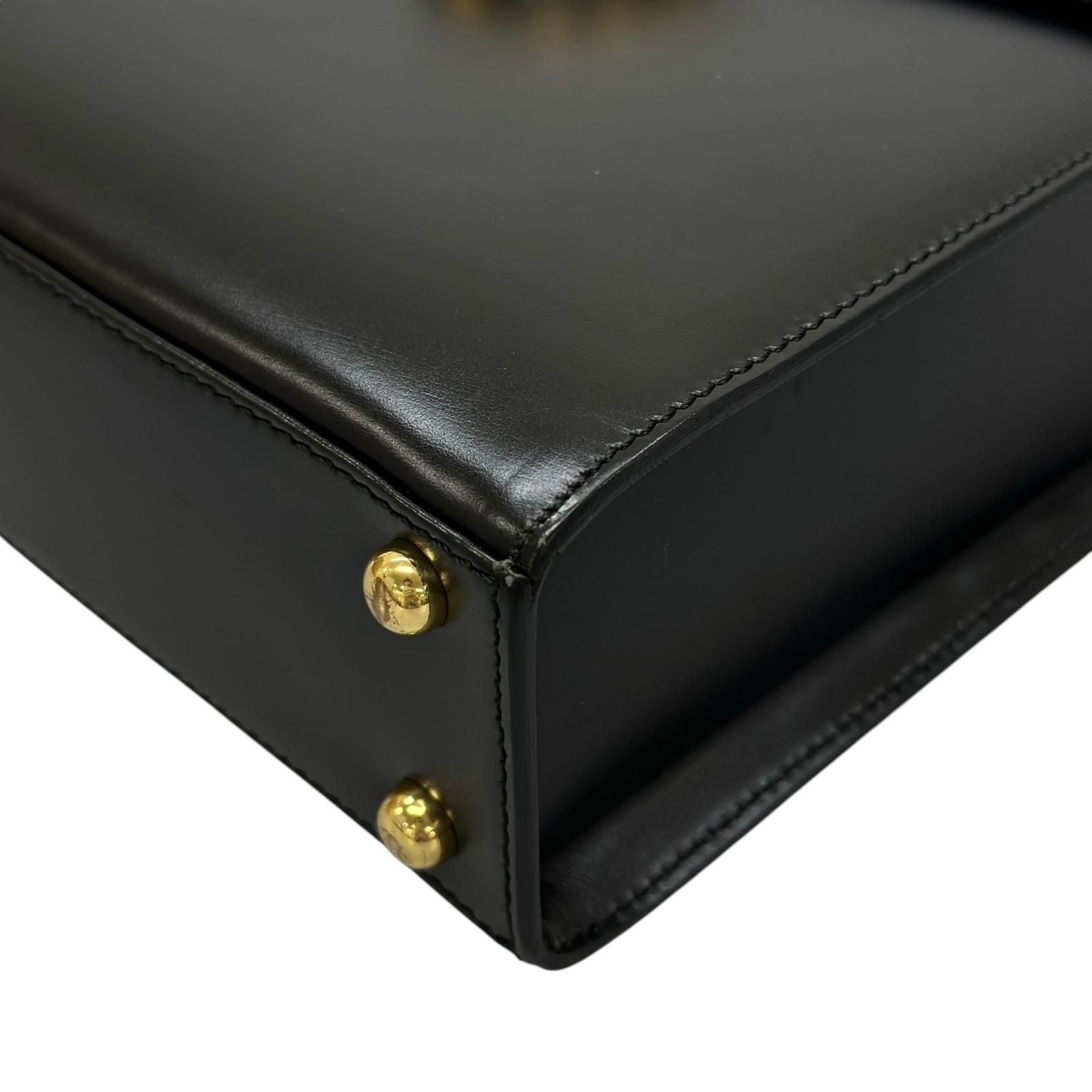 Cartier Panthere Handbag Calfskin Black — view 8