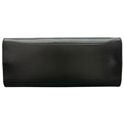 Gucci Nymphaea Bamboo Handbag Leather Black 2-Way — view 4