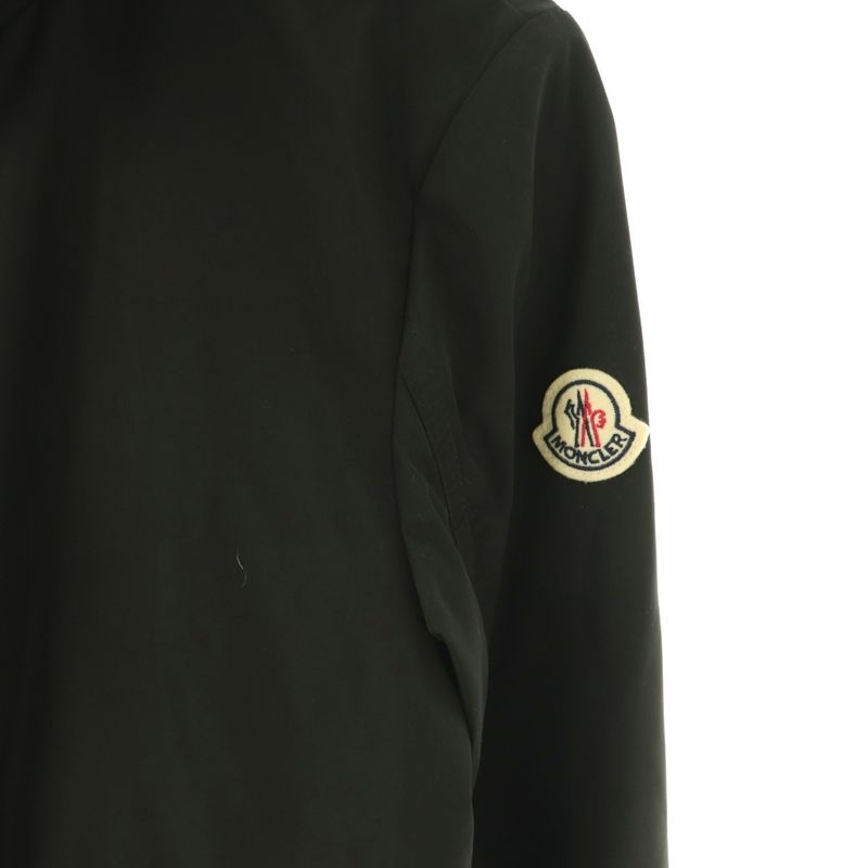 Moncler Kourou Nylon Spring Coat 0 Black SS