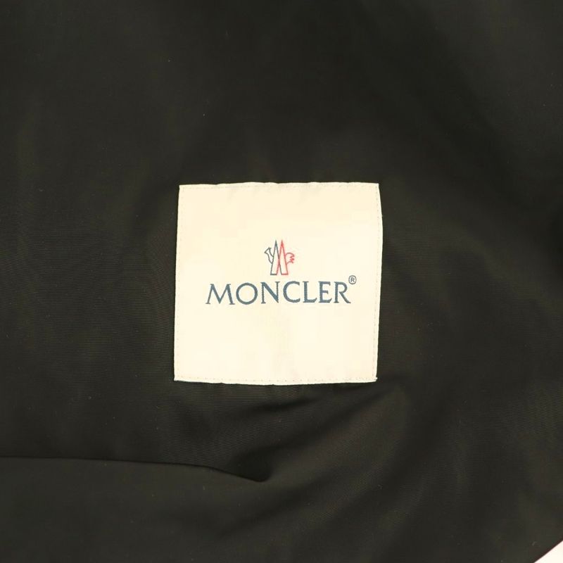 Moncler Kourou Nylon Spring Coat 0 Black SS