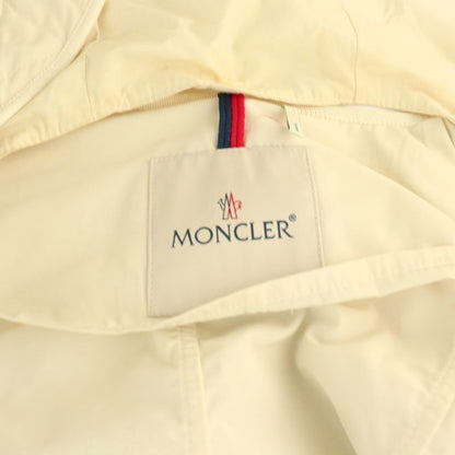 Moncler Anthemis Middle Coat Zip Up One Color Hood 0 Ivory BB