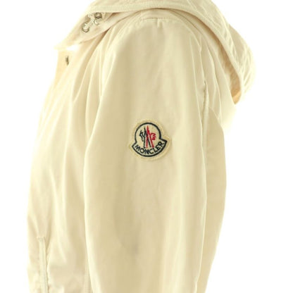 Moncler Anthemis Middle Coat Zip Up One Color Hood 0 Ivory BB