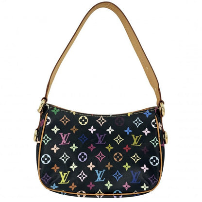 Louis Vuitton Shoulder Bag Lodge PM Black Monogram Multicolor Noir Gold