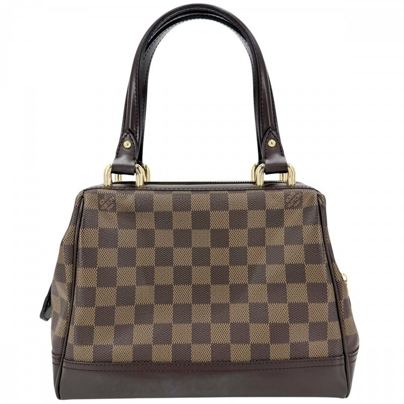 Louis Vuitton Handbag Knightsbridge Damier Canvas Brown Gold