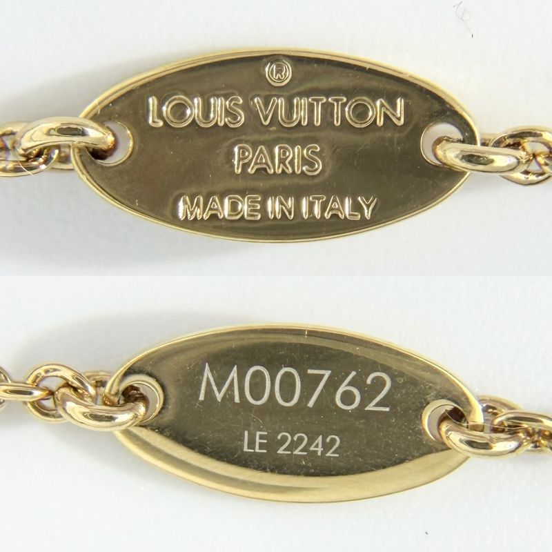 Louis Vuitton Necklace Collier LV Eclipse Pendant with Adjustable Star Gold