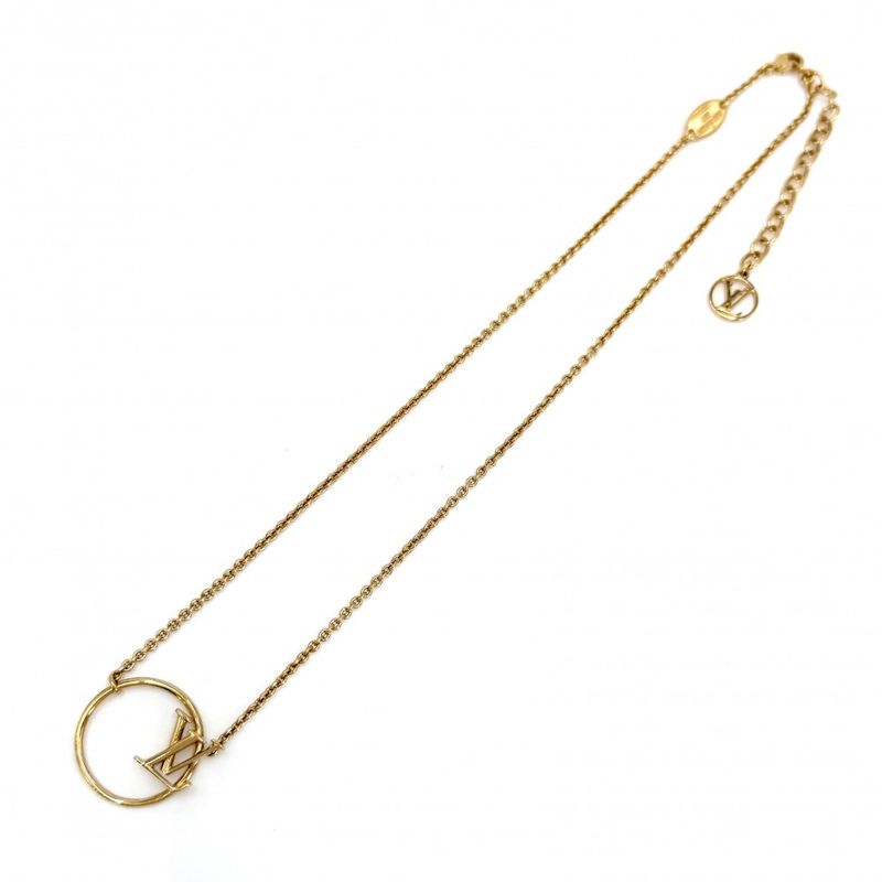 Louis Vuitton Necklace Collier LV Eclipse Pendant with Adjustable Star Gold
